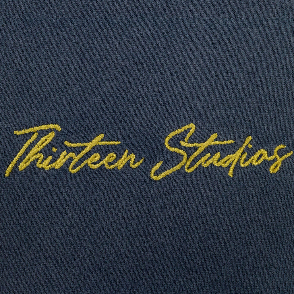 NAVY FADED HOODIE