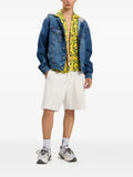 Palm Angels Curved Logo denim jacket