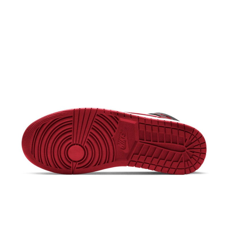 Air Jordan 1 Mid 'Black White Gym Red' – 554724-122